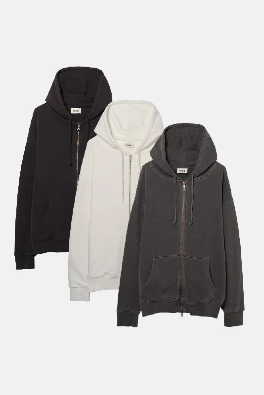 CORE ZIP HOODIE 3 PACK Basic Hoodie Sweatshirt Look