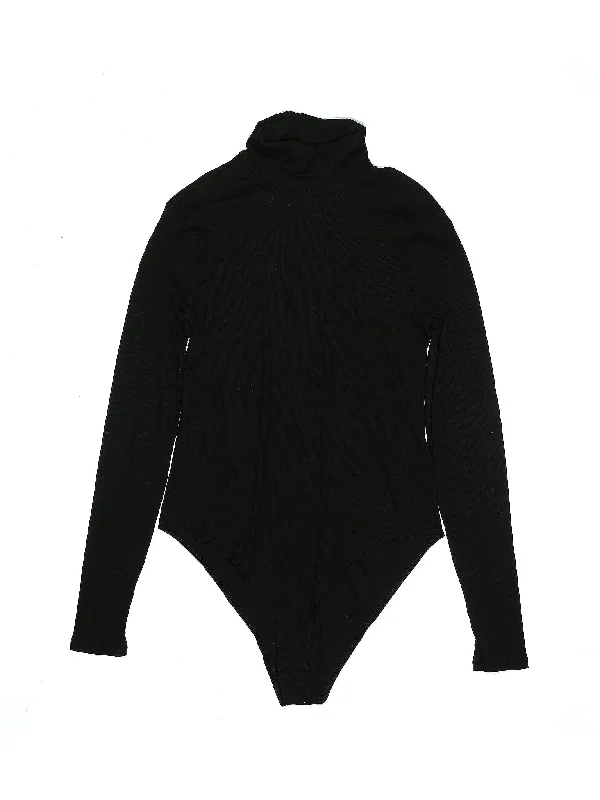 Bodysuit High-neck Sweatshirt Hoodie