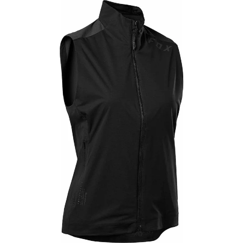 Fox Flexair Womens Cycling Gilet - Black Women's summer jackets