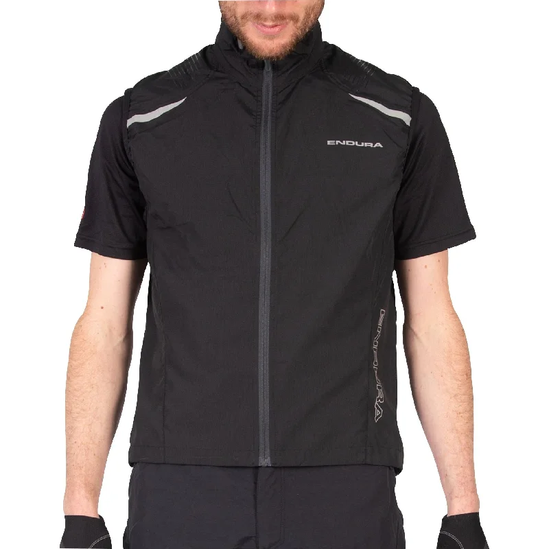 Endura Hummvee Mens Cycling Gilet - Black Women's commuter jackets