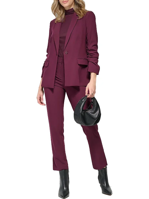 Womens Office Collared One-Button Blazer Trendy Women’s Blazers