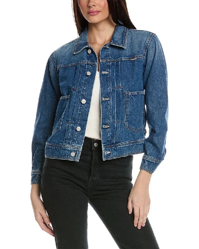 MOTHER Denim Shrunken Daybreak Drifter Jacket Stylish Women’s Blazers