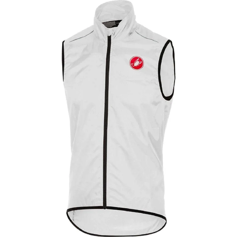 Castelli Squadra Mens Cycling Gilet - White Women's best value jackets