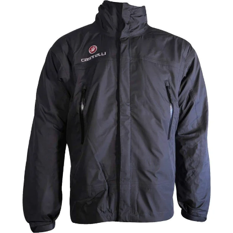 Castelli Multisport 3 In 1 Mens Jacket - Black Women's boho jackets