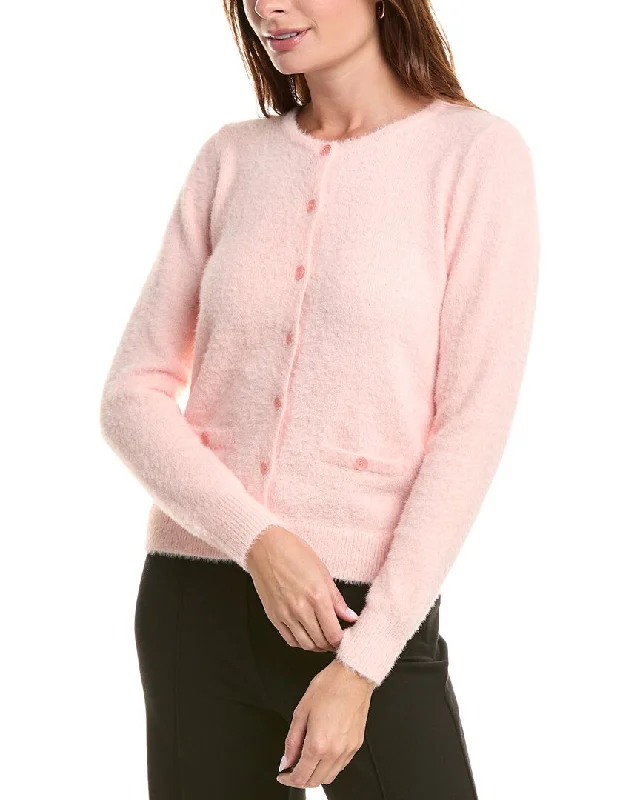 Nanette Nanette Lepore Fuzzy Cardigan Budget-friendly sweaters