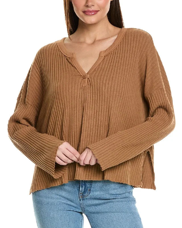 Project Social T Getaway Notch Sweater Discounted sweaters