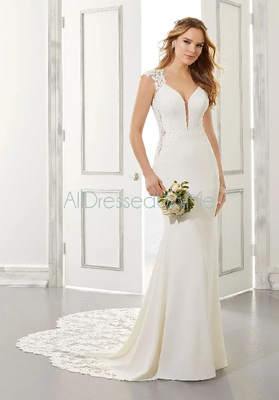 Blu - Aisha - 5868 - Cheron's Bridal, Wedding Gown Wedding Dress Set