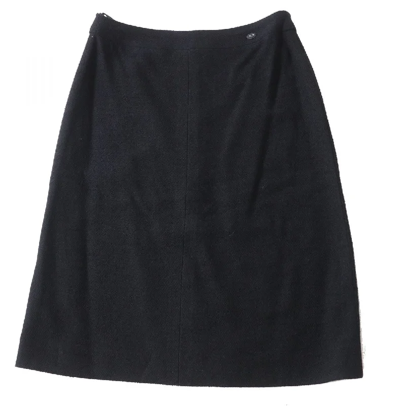 Chanel Tweed Skirt Black 38 Luxury unclassified skirts