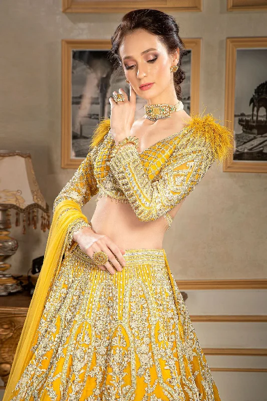 Yellow Bridal Lehenga Travel unclassified skirts