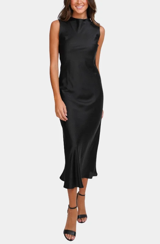 Mary Silk Midi Dress Designer midi dresses