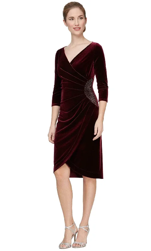 Alex Evenings 81918821 - Quarter Sleeve Dress Trendy new unclassified dresses