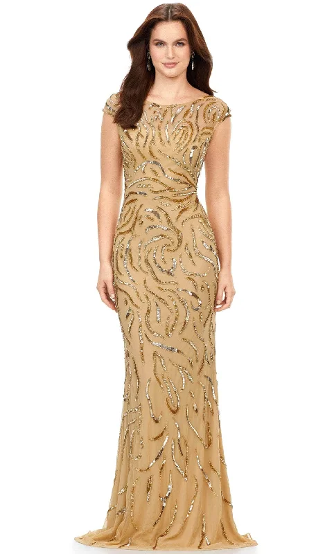 Ashley Lauren 11212 - Beaded Dress Wrap unclassified dresses