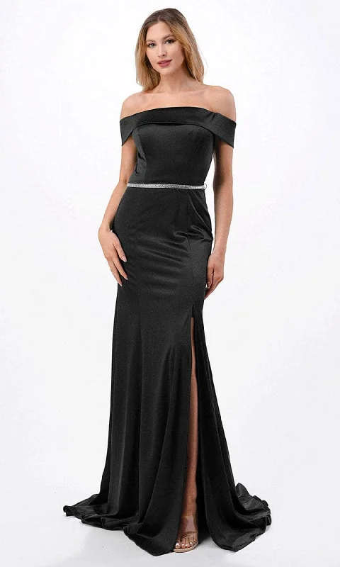 Aspeed Design D548 - Off Shoulder Evening Gown Backless unclassified dresses