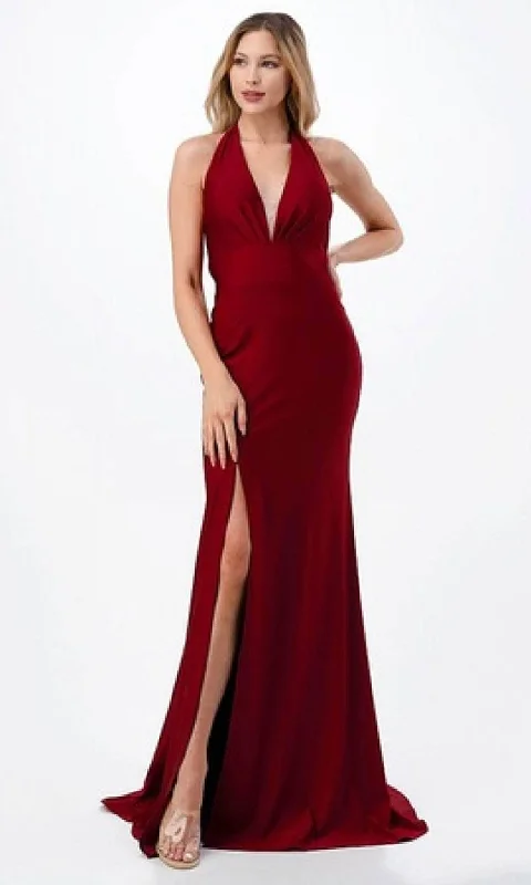 Aspeed Design D566 - High Slit Evening Gown Petite unclassified dresses