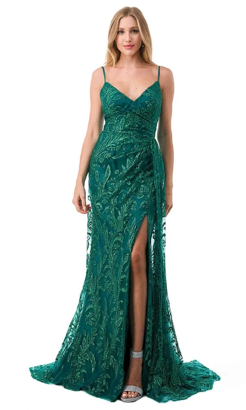 Aspeed Design L2785F - Sleeveless Prom Gown Floral unclassified dresses