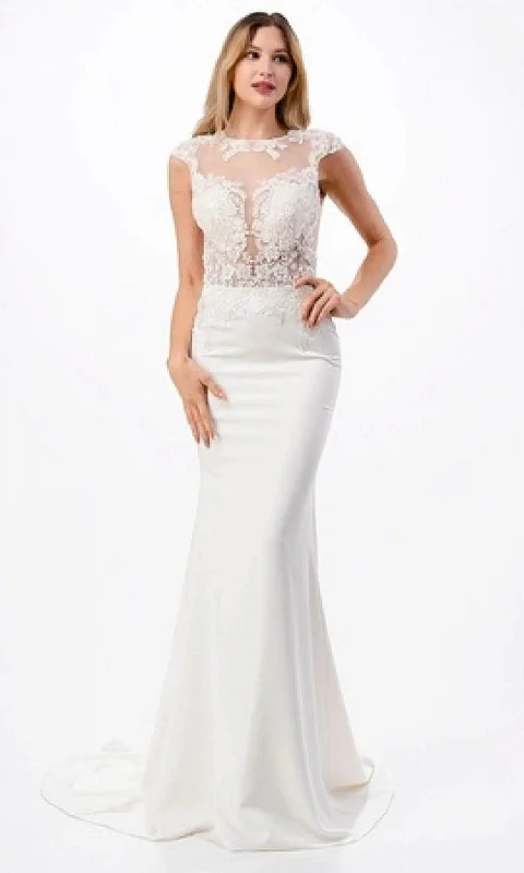 Aspeed Design MS0015 - Embroidered Mermaid Prom Gown Knitted unclassified dresses