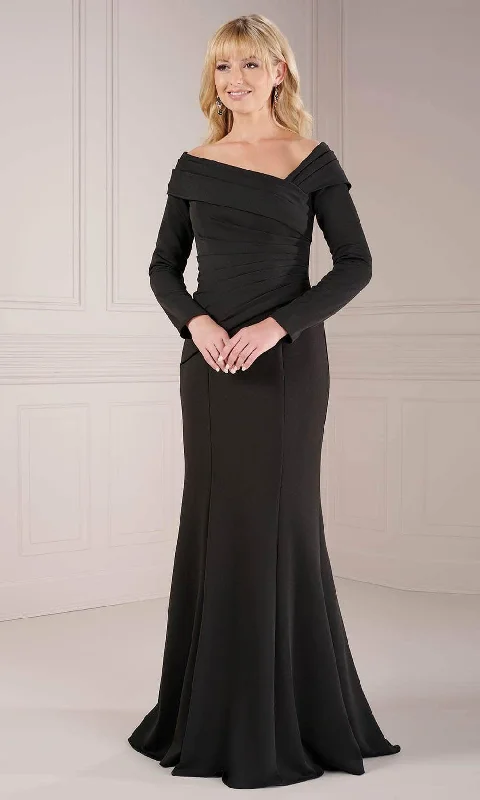 Christina Wu Elegance 17146 - V-Neck Dress Vintage unclassified dresses