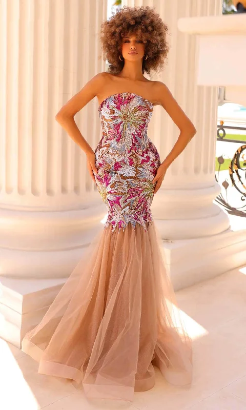 Clarisse 811050 - Strapless Prom Gown Wrap unclassified dresses