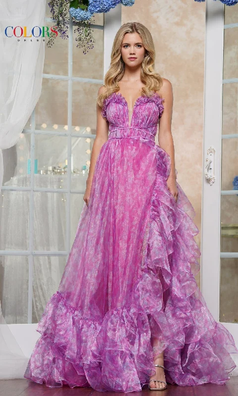 Strapless Pink Prom Ball Gown: Colors Dress 3591 Everyday wear unclassified dresses