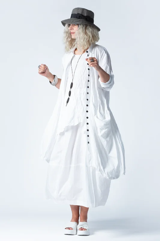 Santa Cruz Dress in White Carnaby Chic unclassified dresses