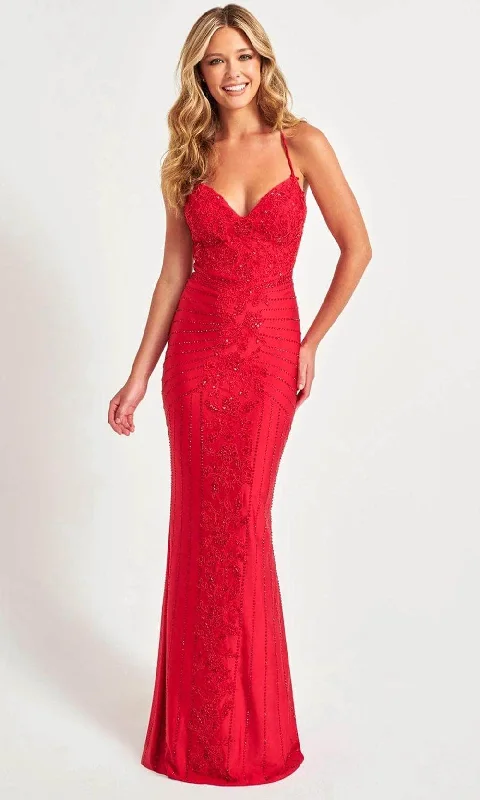 Faviana 11021 - Beaded Gown Designer unclassified dresses