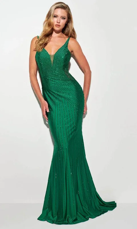 Faviana 11022 - Beaded Gown Backless unclassified dresses