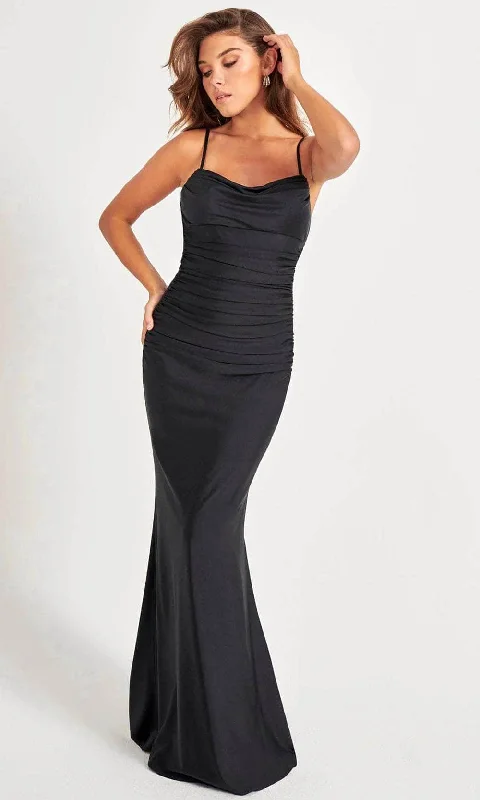 Faviana 11072 - Ruched Gown Y2K unclassified dresses