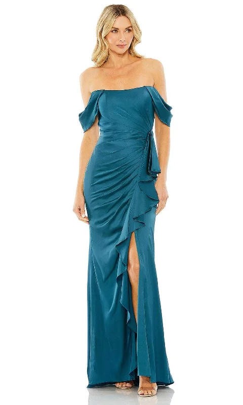 Ieena Duggal 20678 - Draped Evening Gown Affordable unclassified dresses