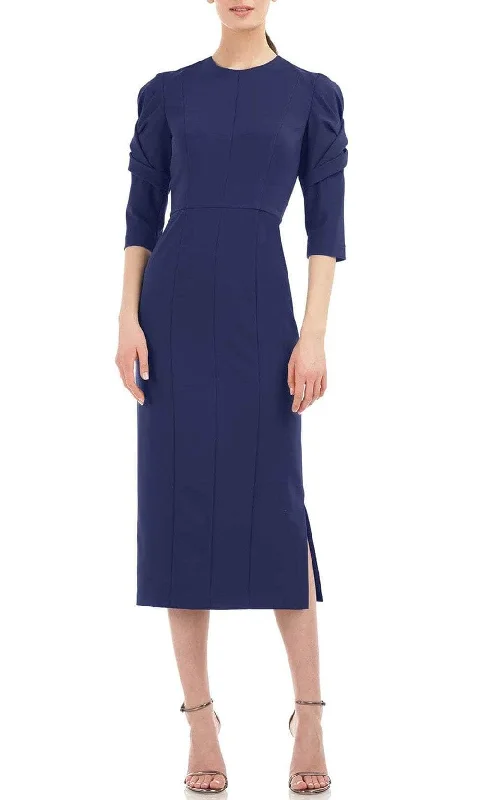 Kay Unger 5518804 - Quarter Sleeve Crepe Dress Festival unclassified dresses