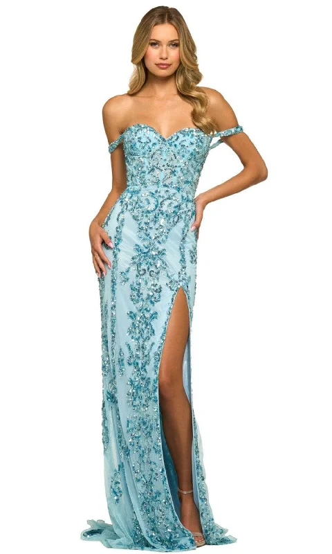 Sherri Hill 55445 - Sweetheart Off-Shoulder Evening Gown Winter unclassified dresses