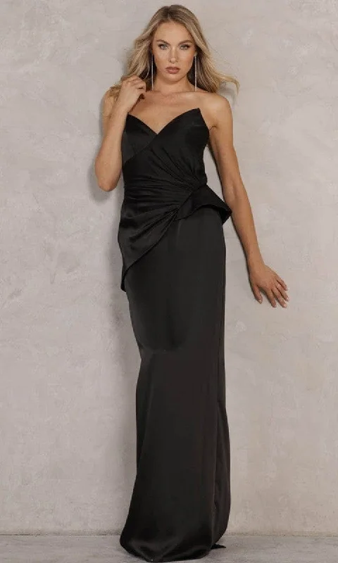 Terani Couture - Strapless Satin Sheath Prom Gown 2111P4066 Elegant unclassified dresses