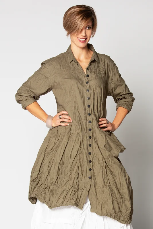 Santa Cruz Dress in Taupe Carnaby Cotton unclassified dresses